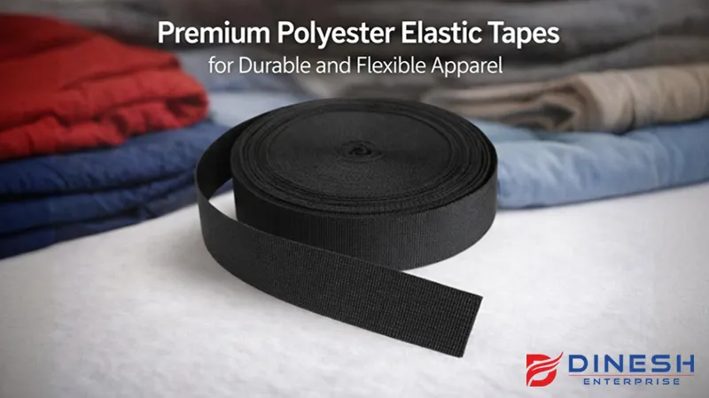 Premium Polyester Elastic Tapes for Durable and Flexible Apparel